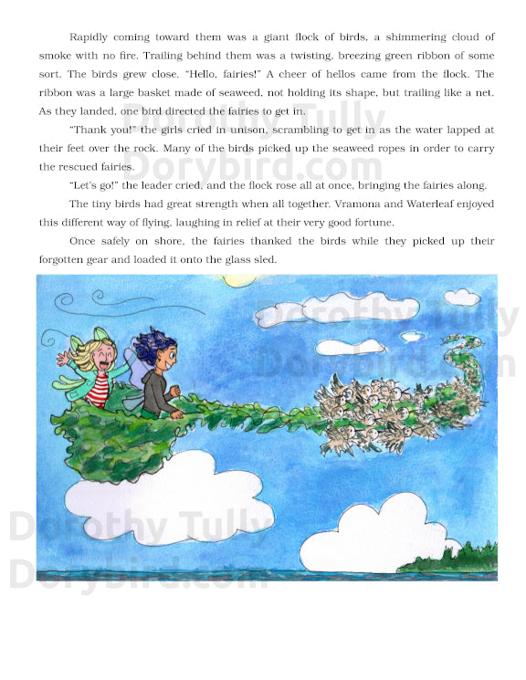 Beach Fairies and the High Tide - Fairy Children's Book by Dorothy Tully
