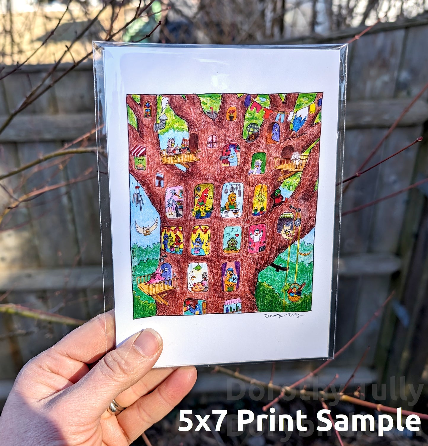 Seedlings 5x7 Watercolor Art Print