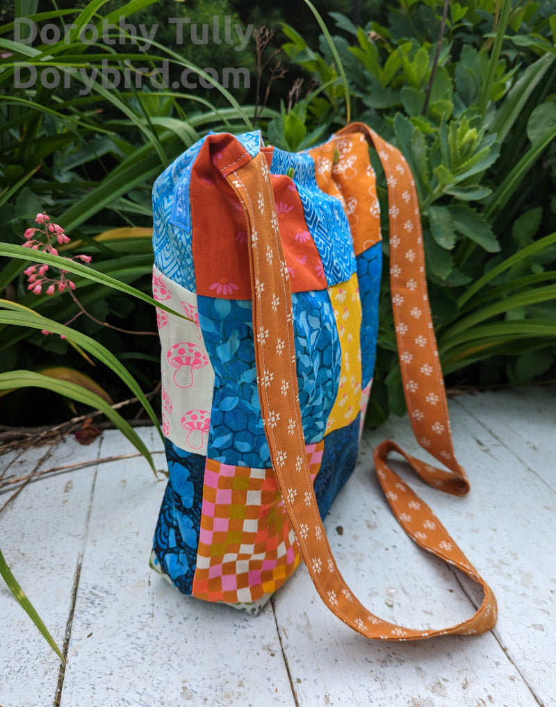 Boho Patchwork 1: Handmade Cross Body Shoulder Bag