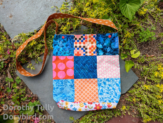 Boho Patchwork 2: Handmade Cross Body Shoulder Bag