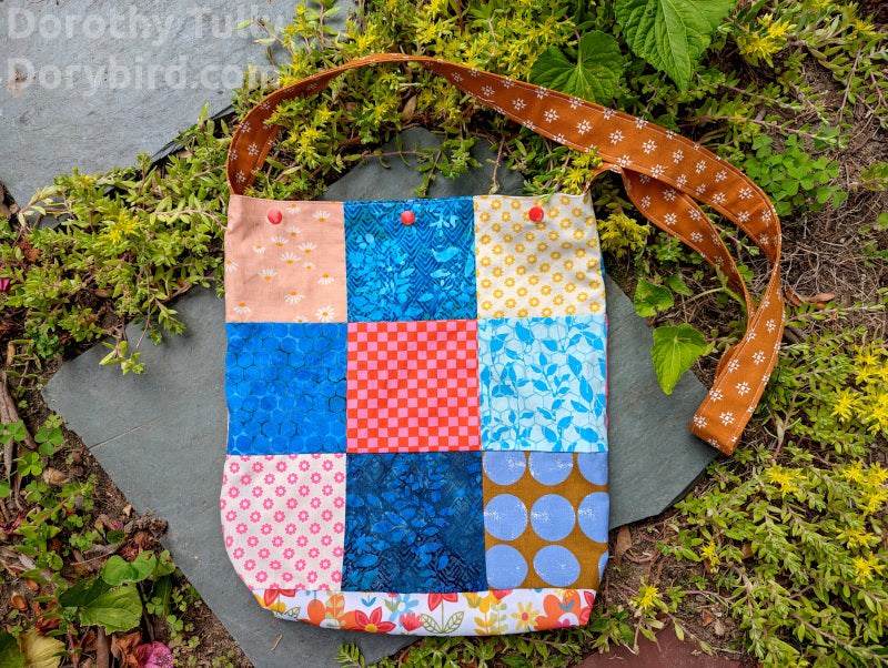 Boho Patchwork 2: Handmade Cross Body Shoulder Bag