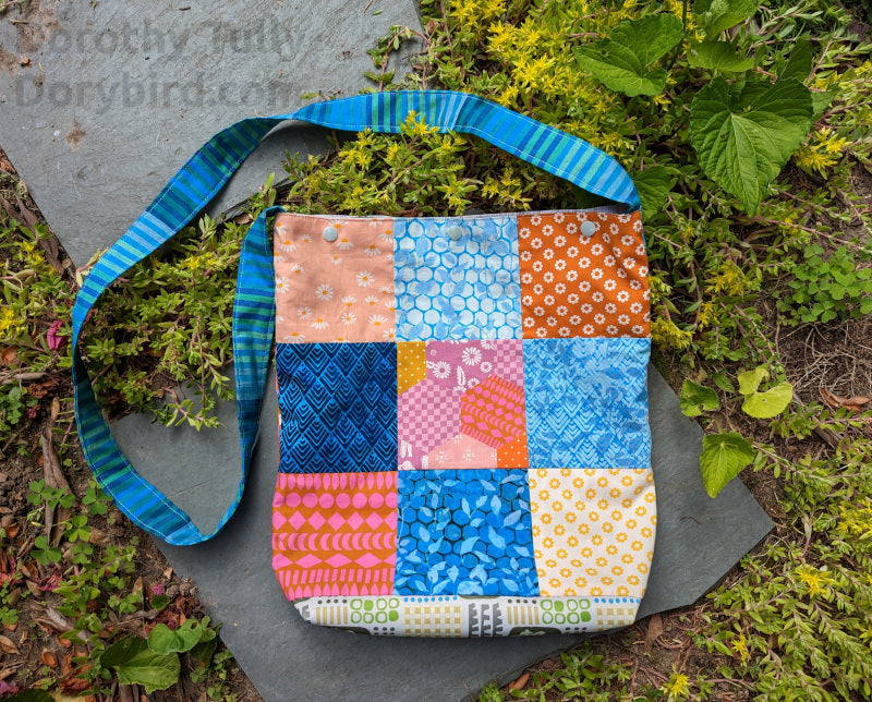 Boho Patchwork 3: Handmade Cross Body Shoulder Bag