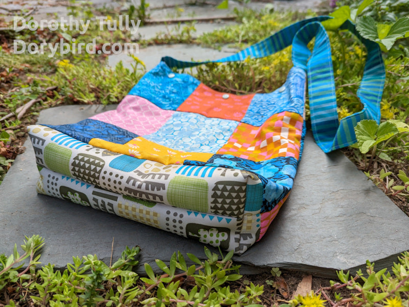 Boho Patchwork 3: Handmade Cross Body Shoulder Bag