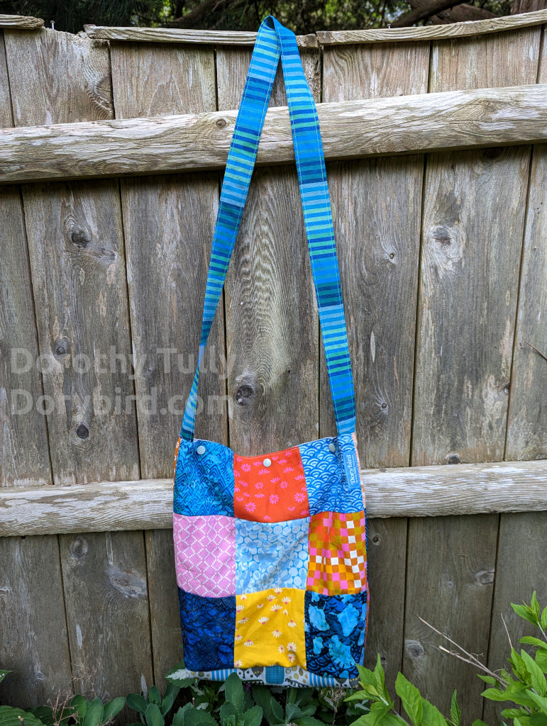 Boho Patchwork 3: Handmade Cross Body Shoulder Bag