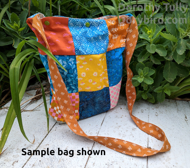 Boho Patchwork 2: Handmade Cross Body Shoulder Bag