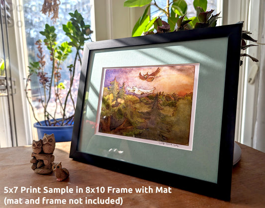 Spring Plant Sale: 5x7 gardening illustration print