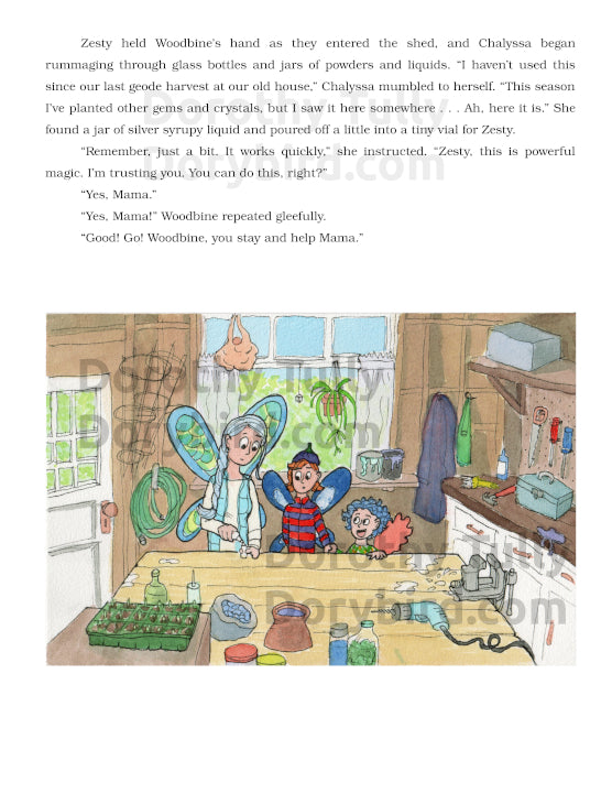 Mountain Fairies and the Deer in the Clouds - Fairy Children's Book by Dorothy Tully