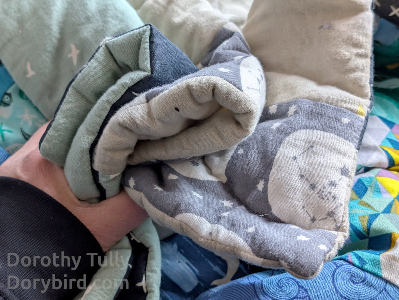 Handmade Nautical Ocean Baby Quilt