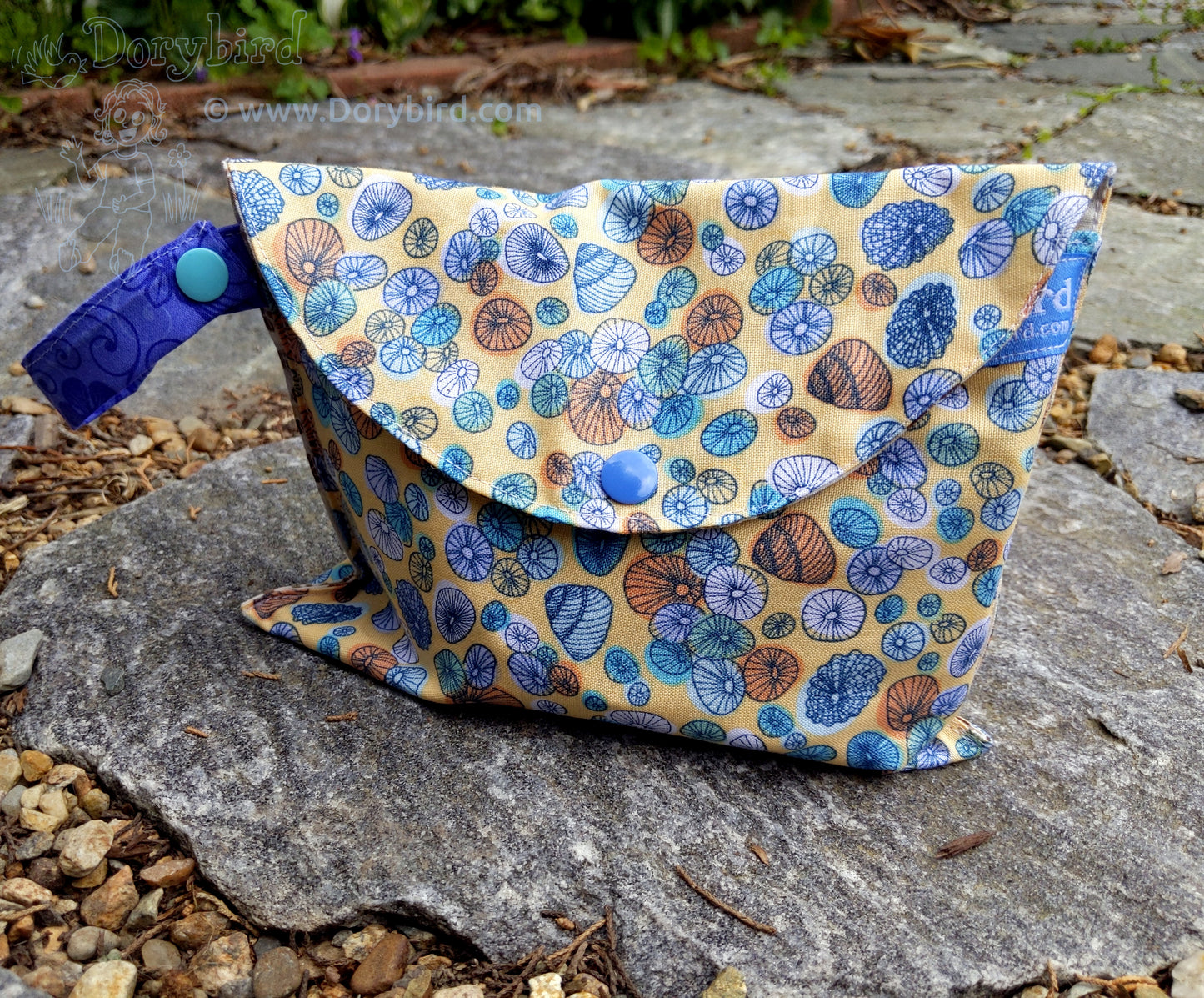 Big Bright Bag! Patchwork Tote Bag Set with Mini Clutch