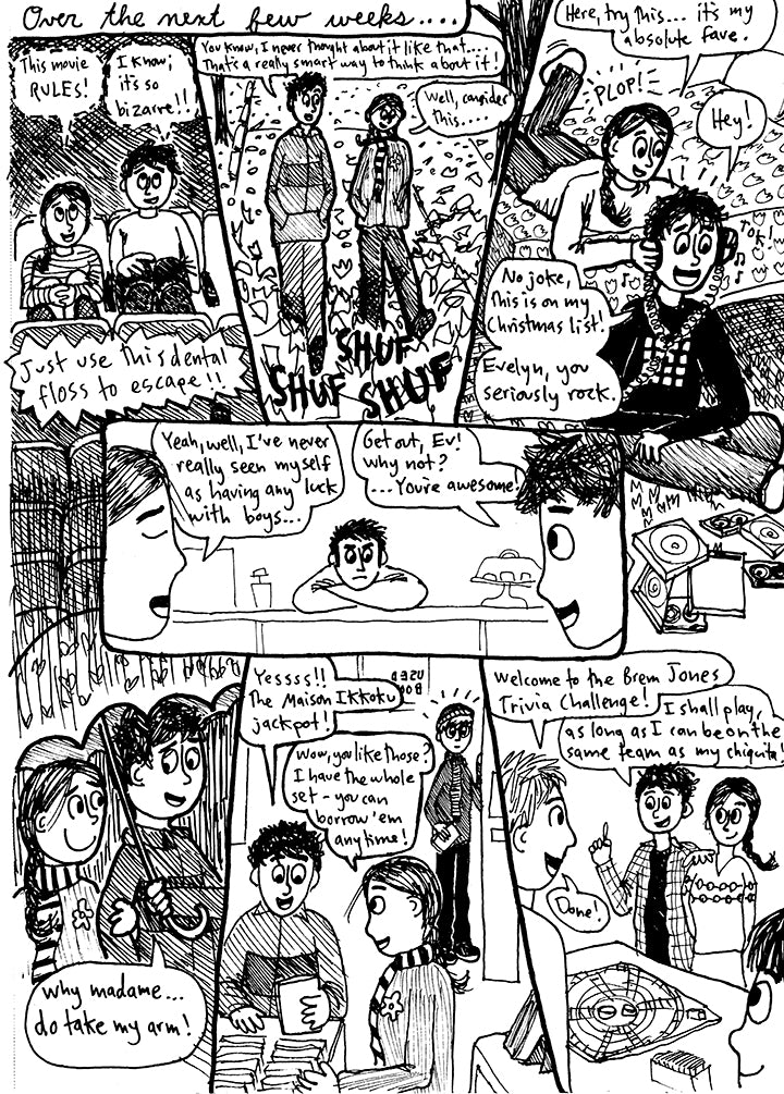 Ev and Art - Comic Book written and illustrated by Dorothy Tully