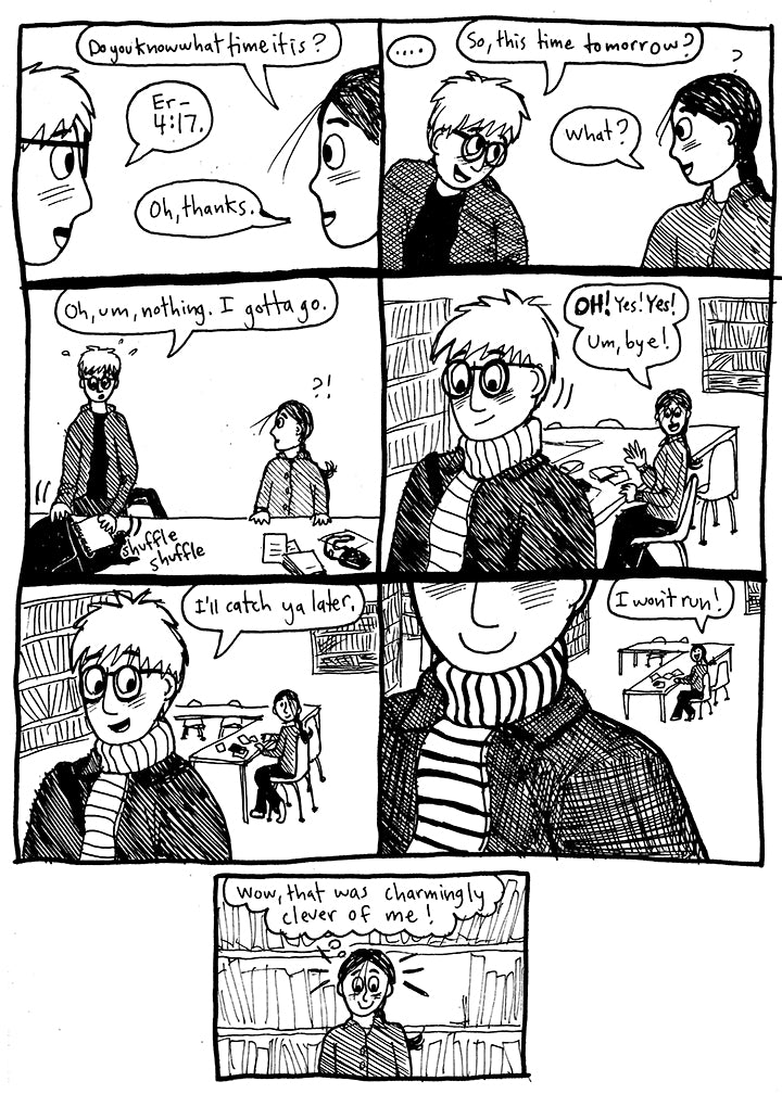 Ev and Art - Comic Book written and illustrated by Dorothy Tully