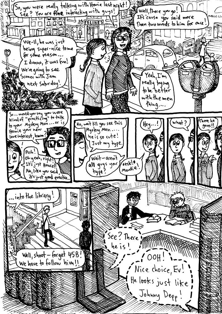 Ev and Art - Comic Book written and illustrated by Dorothy Tully