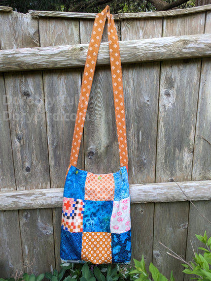 Boho Patchwork 1: Handmade Cross Body Shoulder Bag