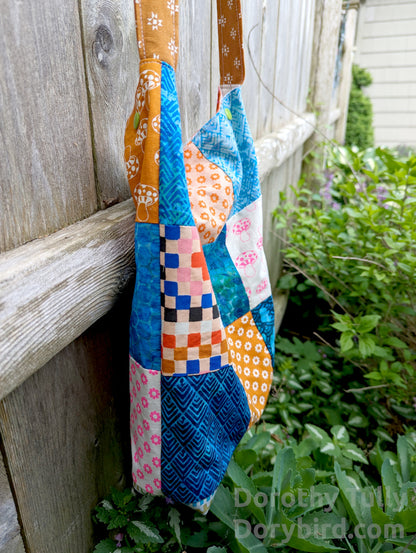 Boho Patchwork 1: Handmade Cross Body Shoulder Bag