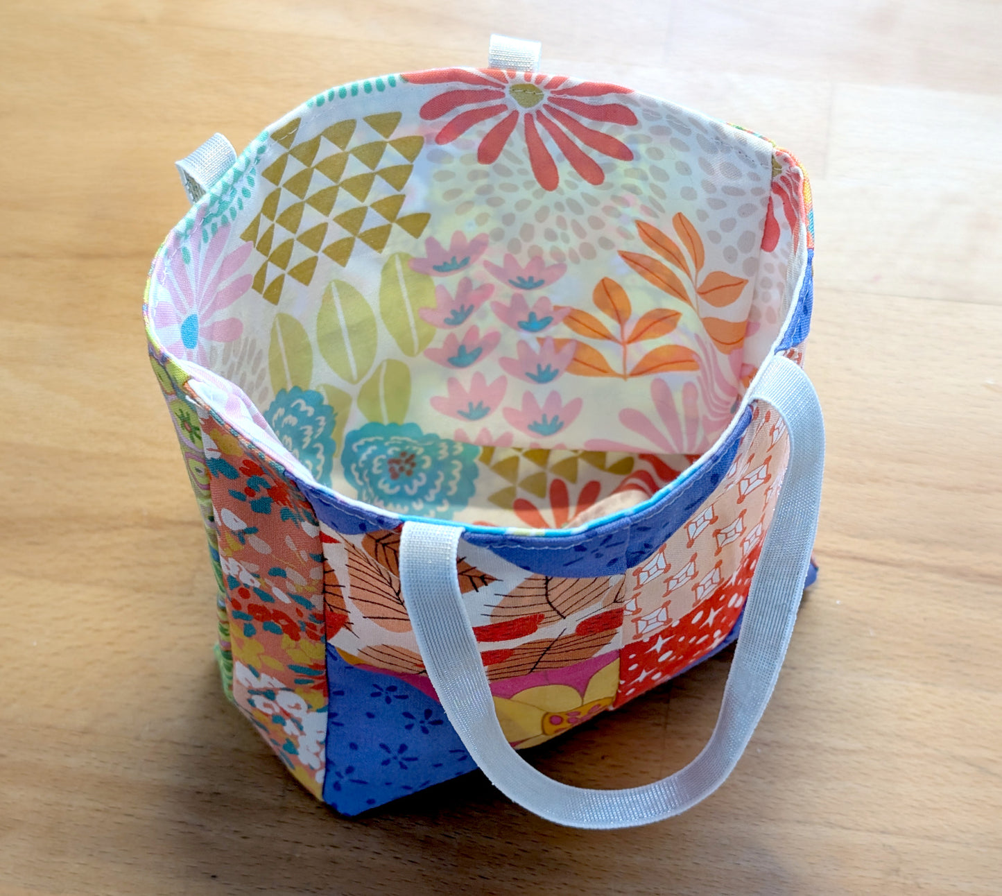 Easy Patchwork Heart Bag Sewing Pattern & Tutorial