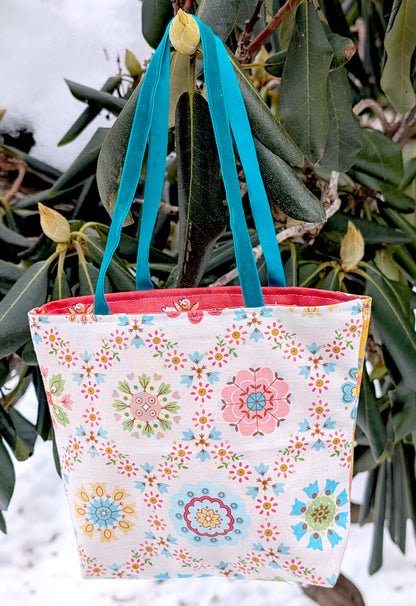 Easy Patchwork Heart Bag Sewing Pattern & Tutorial