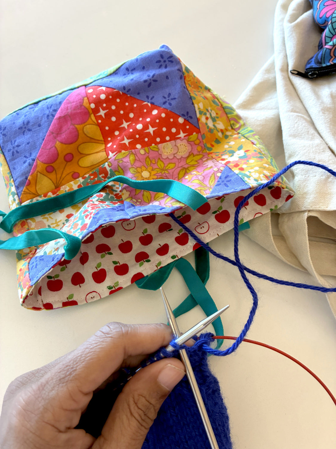 Easy Patchwork Heart Bag Sewing Pattern & Tutorial