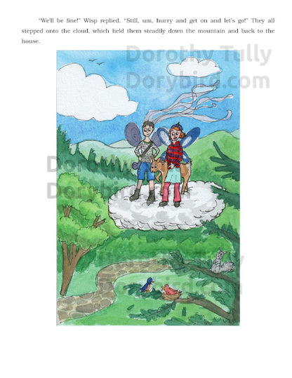 Mountain Fairies and the Deer in the Clouds - Fairy Children's Book by Dorothy Tully
