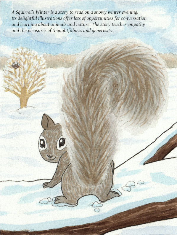 A Squirrel's Winter, Children's Book written by Jan Brown Shedd, illustrated by Dorothy Tully